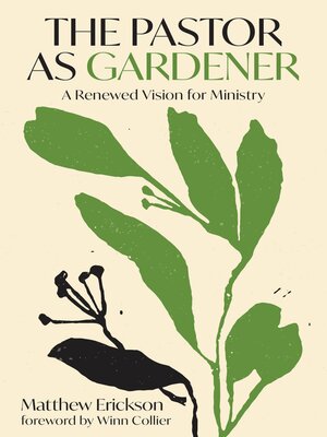 cover image of The Pastor as Gardener